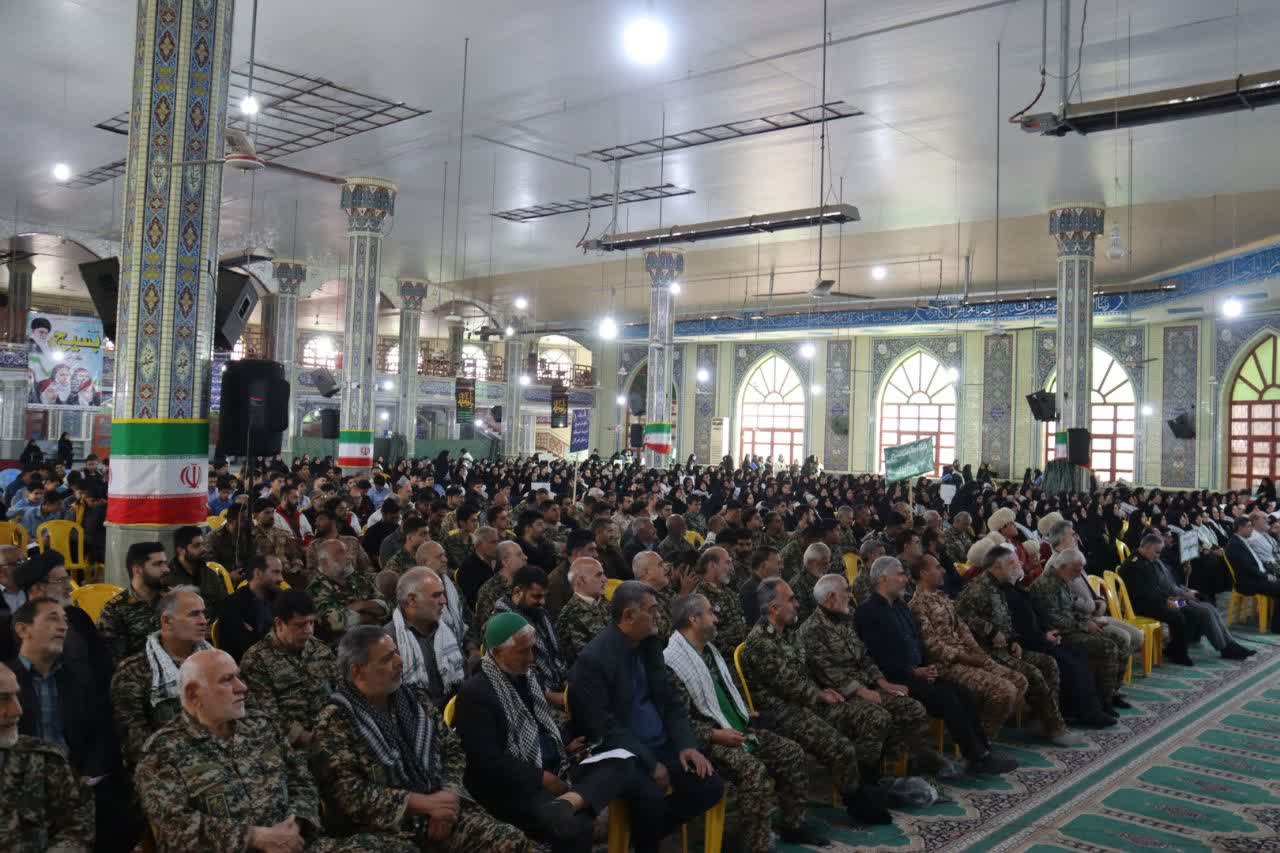 اجتماع بزرگ بسیجیان علی آباد کتول در 5آذر