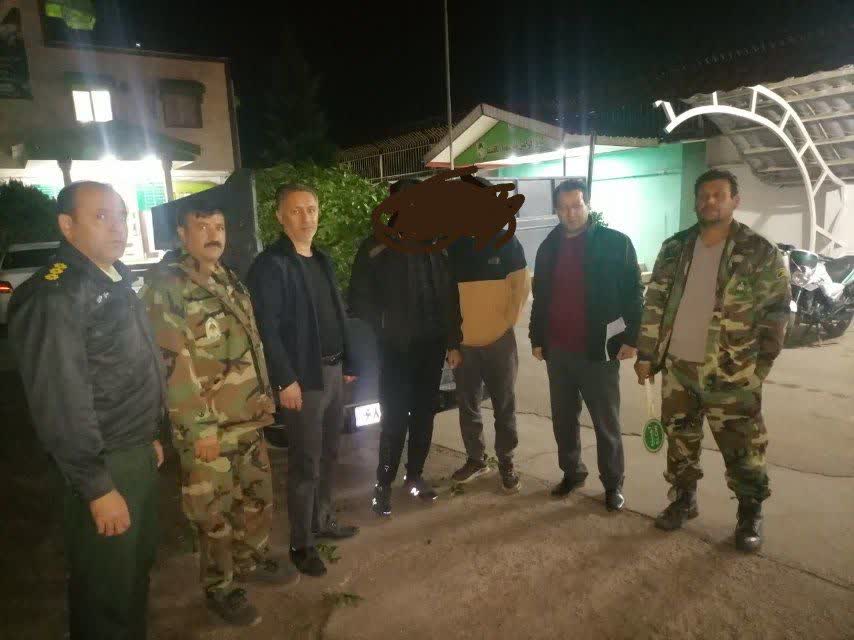 كشف  بیش از ۴  هزار شاخه چلم قاچاق و توقیف یک دستگاه خودروی وانت در علی آبادکتول