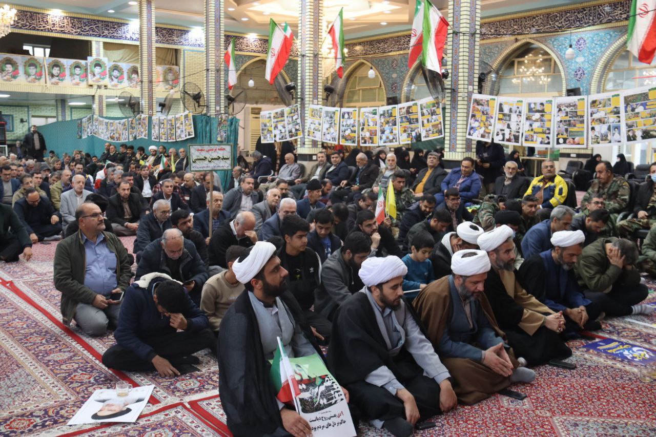 تجمع مردم علی آبادکتول در روز 9دی