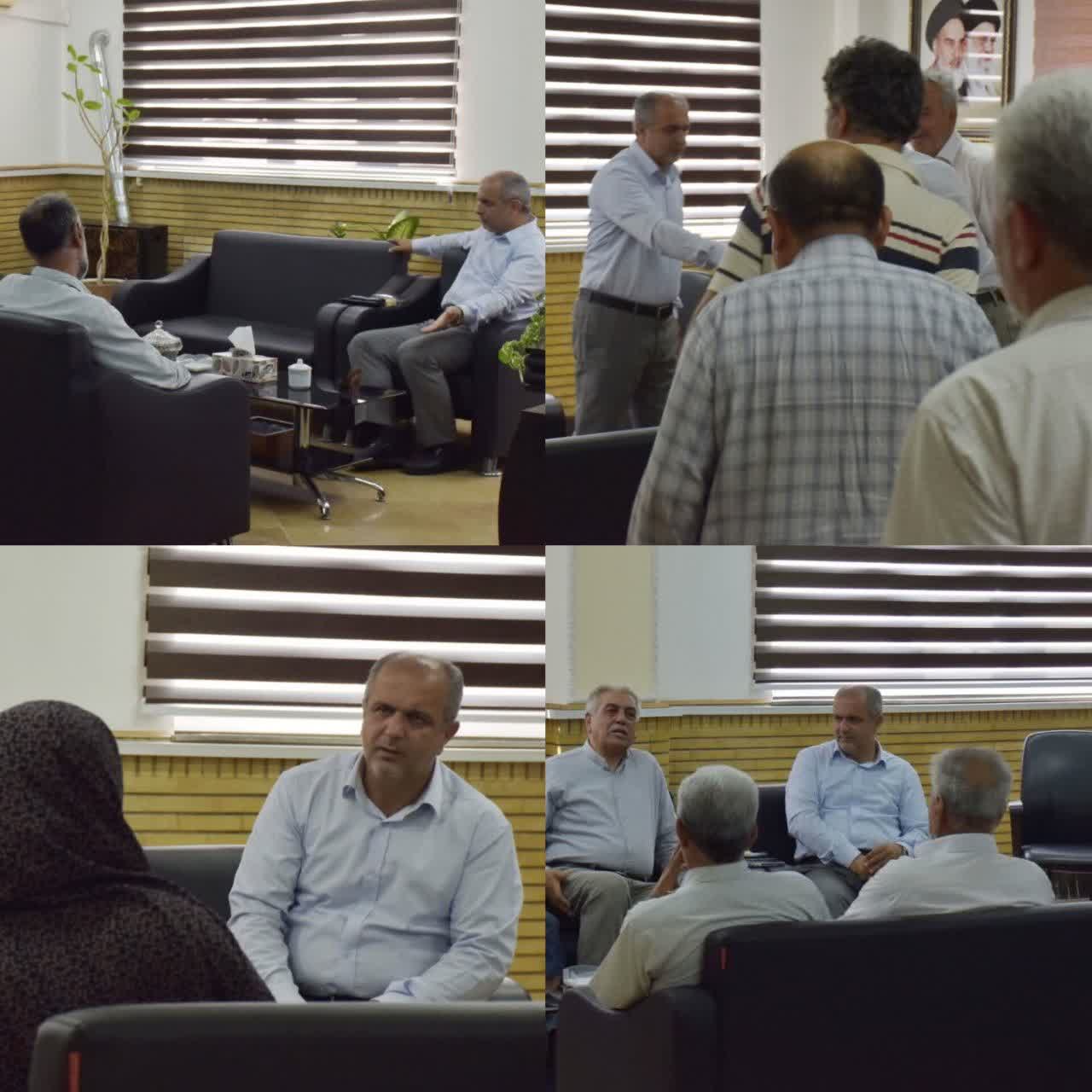 دیدار مردمی فرماندار علی‌آبادکتول با شهروندان در راستای رسیدگی به مطالبات و تکریم ارباب‌رجوع