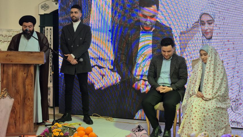 روایت یک شب همدلانه در علی‌آباد کتول/ 35 زوج جوان به خانه بخت رفتند