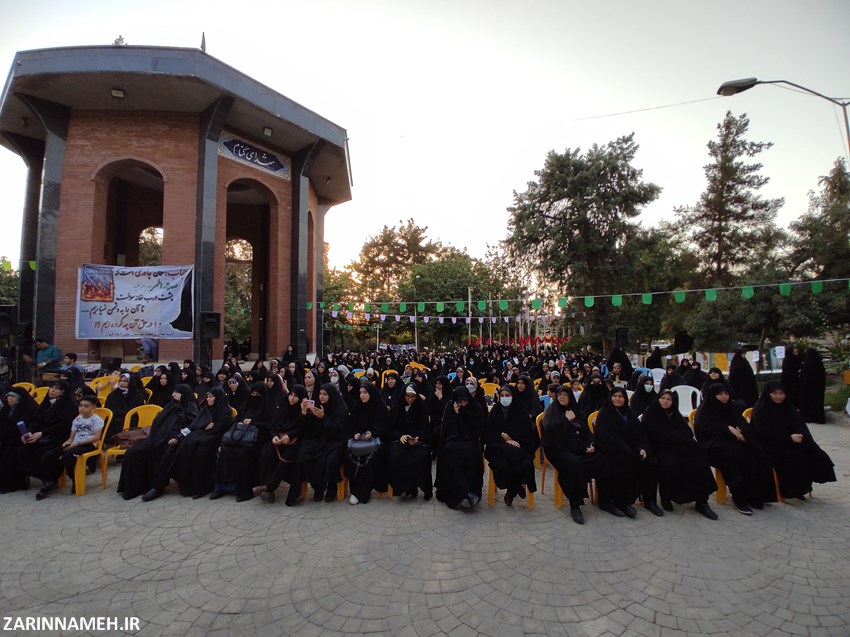 تجمع مدافعان حجاب و حریم خانواده در علی آباد کتول+ تصاویر