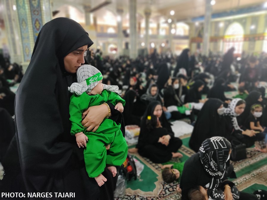 اجتماع بزرگ شیرخوارگان حسینی در علی آباد کتول+ تصاویر