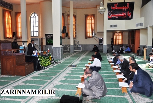 سوگواری حضرت فاطمه (س) در دانشگاه آزاد اسلامی علی آباد کتول+ تصاویر 