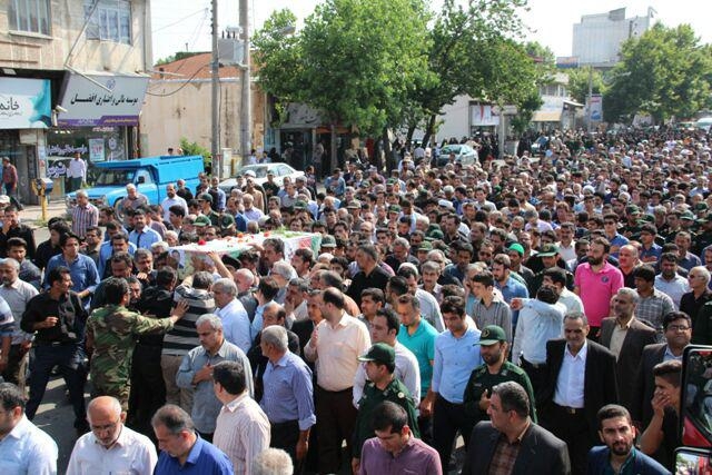 قدردانی خانواده شهید حاج قربان نجفی از مردم گلستان